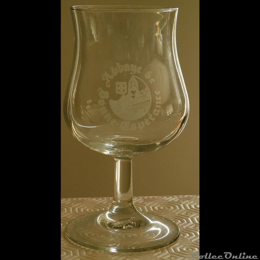 ABBAYE DE BONNE ESPERANCE bistrot alimentation verre biere abbaye de bonne esperance
