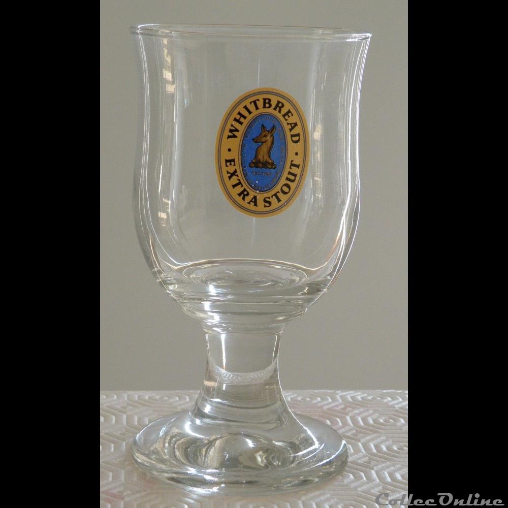 bistrot alimentation verre biere whitbread extra stout