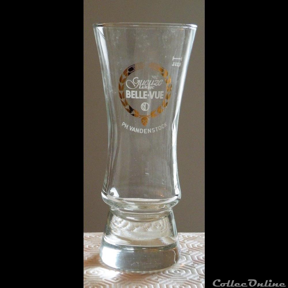 GUEUZE BELLE-BUE (BLANC) bistrot alimentation verre biere gueuze belle bue blanc