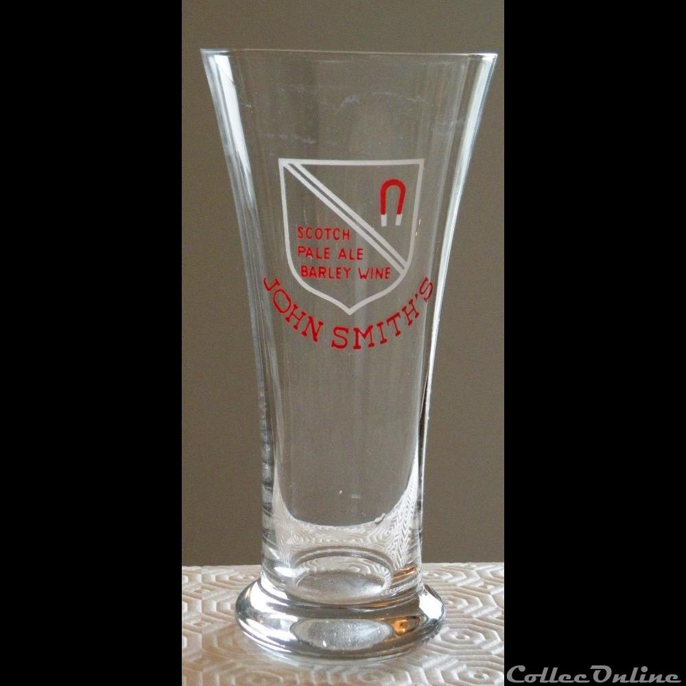 JOHN SMITH'S 2 bistrot alimentation verre biere john smits 2