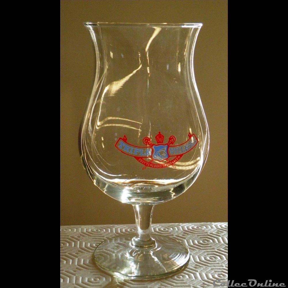 VILLERS TRIPLE bistrot alimentation verre biere villers triple