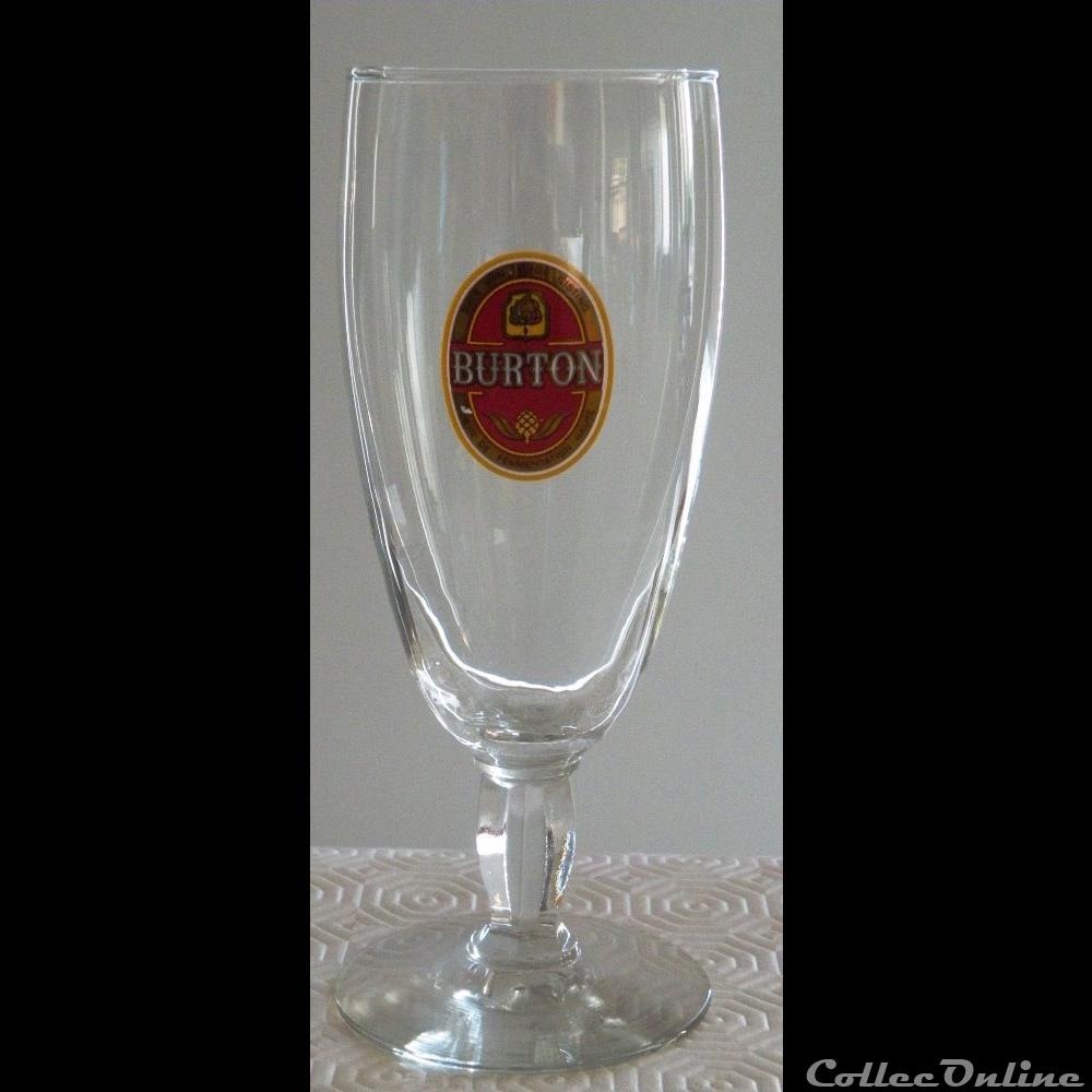 BURTON bistrot alimentation verre biere burton
