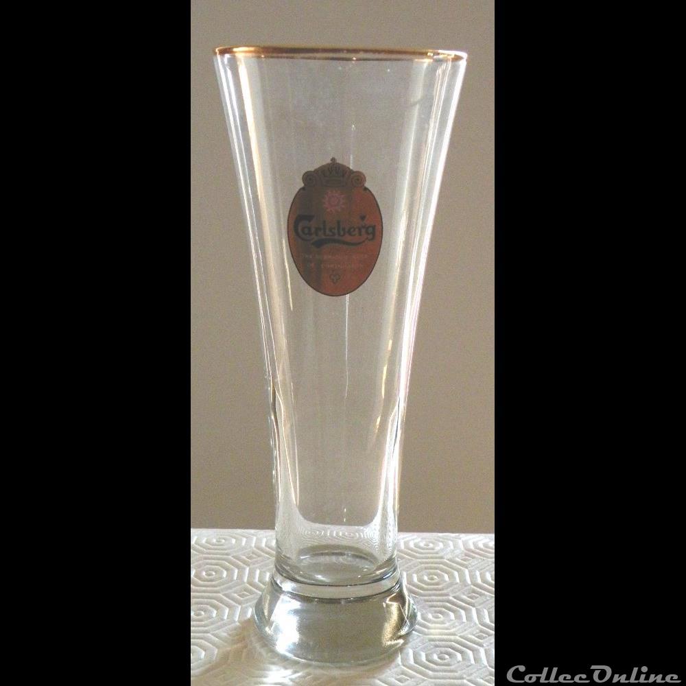 CARLSBERG bistrot alimentation verre biere carlsberg