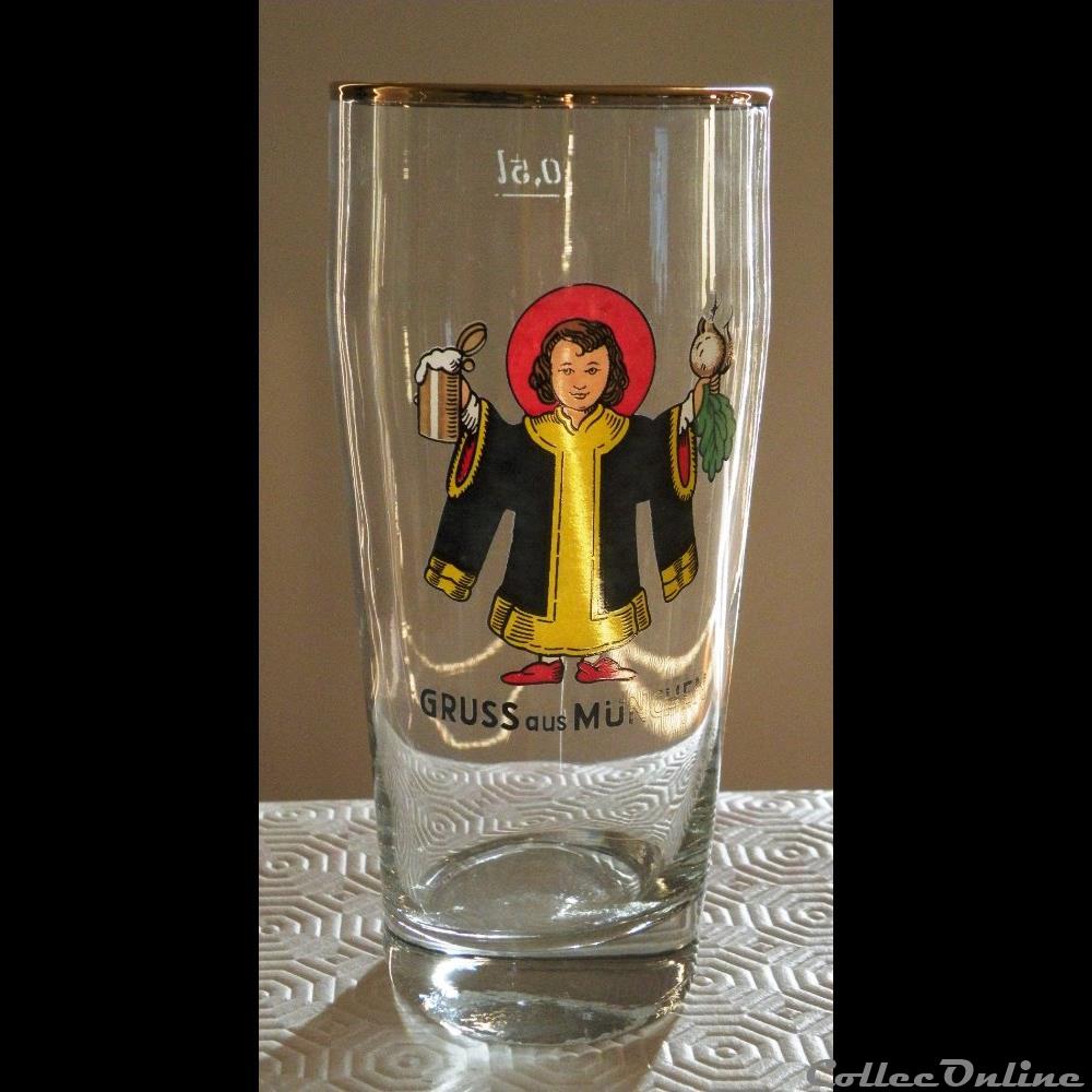 GRUSS AUS MUNCHEN bistrot alimentation verre biere gruss aus munchen