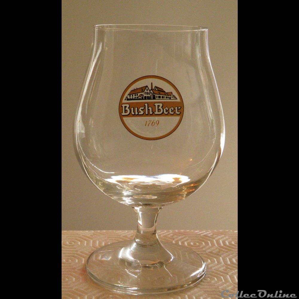 BUSH BEER 1769 bistrot alimentation verre biere bush beer 1769