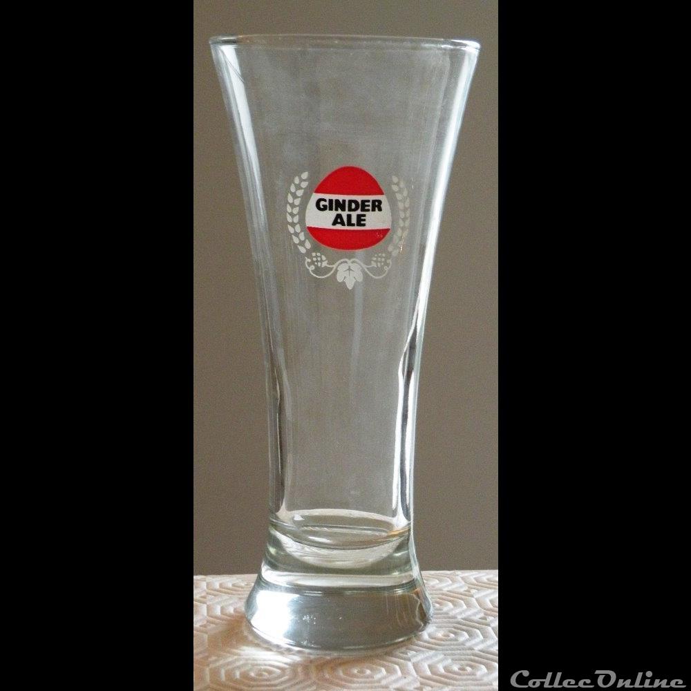 GINDER ALE bistrot alimentation verre biere ginder ale