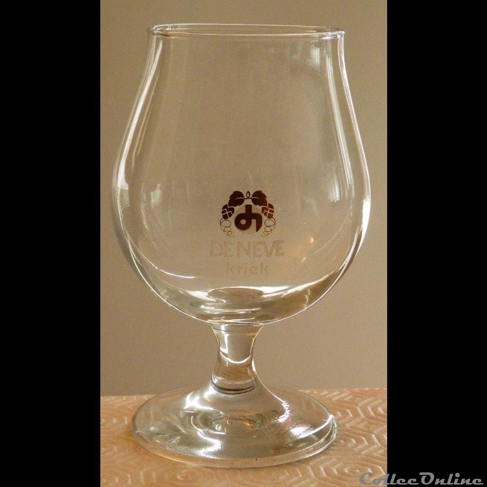 DE NEVE KRIEK bistrot alimentation verre biere de neve kriek