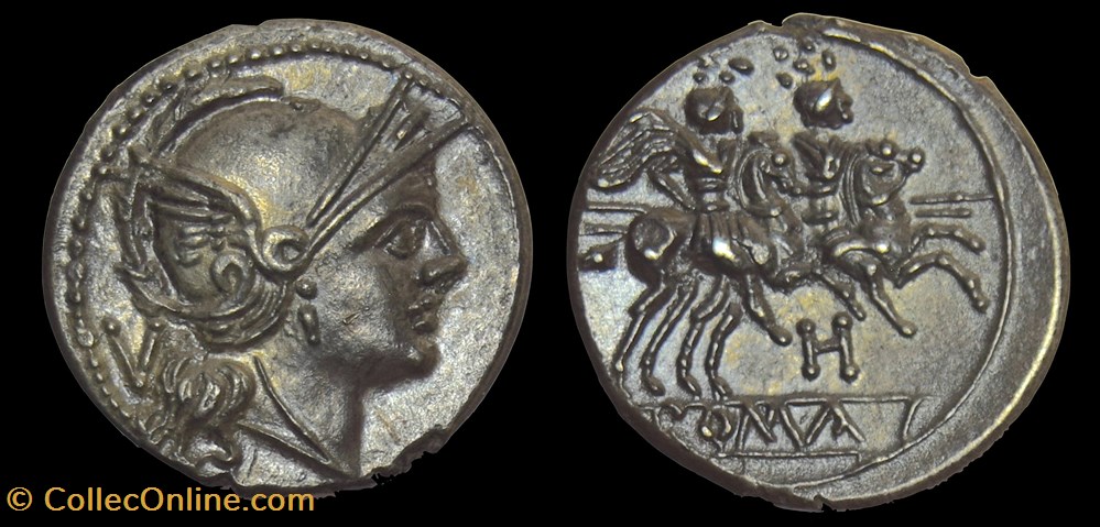 coins antique b to roman republican imperial h quinarius crawford 85 1