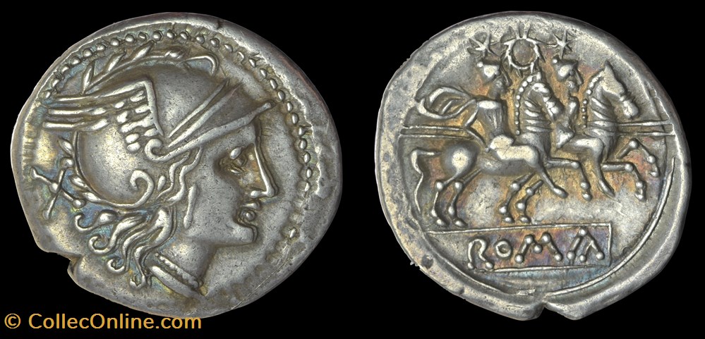 Wreath series, Denarius RRC 110/1a coins ancient to romans imperial and republican wreath series denarius rrc 110 1a