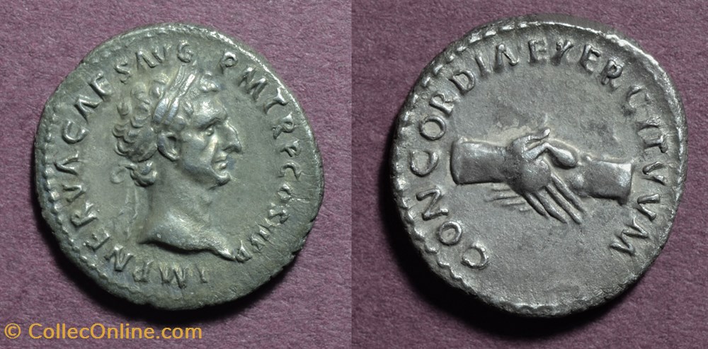 coins antique b to roman republican imperial nerva denarius ric 2 rome mint