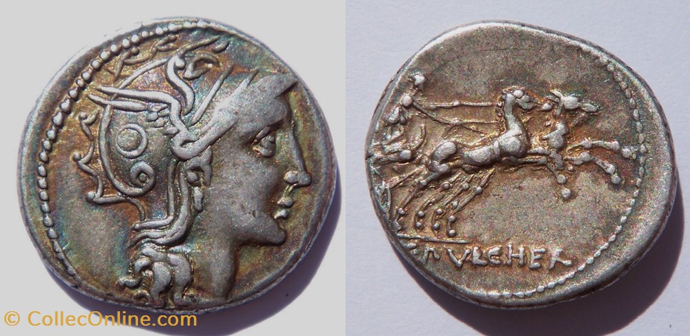 C.PVLCHER - Denarius, RRC 300/1 coins antique b to roman republican imperial c pvlcher denarius rrc 300 1