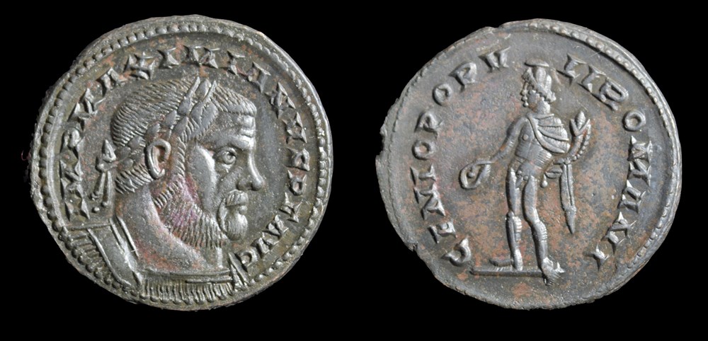 303-305 Maximian London Mint follis coins ancient to romans imperial and republican 303 305 maximian london mint follis