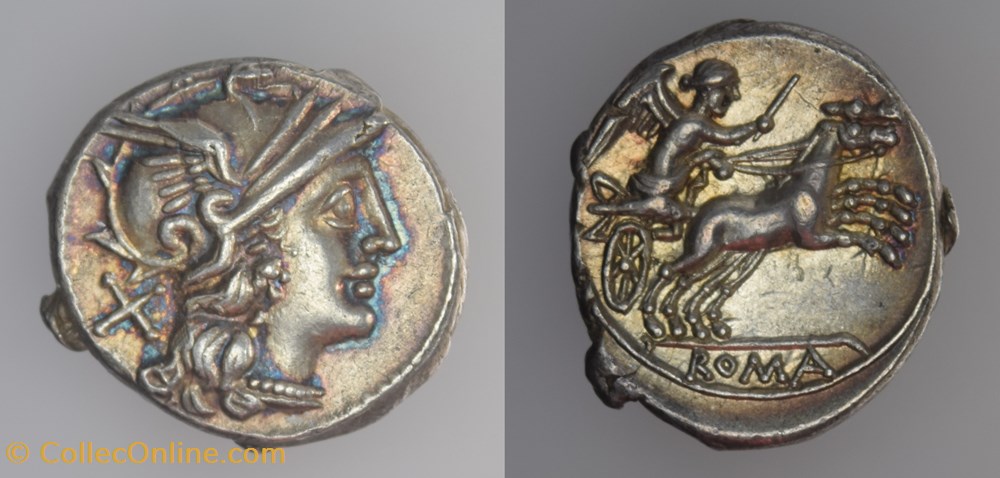 RRC 197/1a, anonymous denarius coins antique b to roman republican imperial rrc 197 1a anonymous denarius