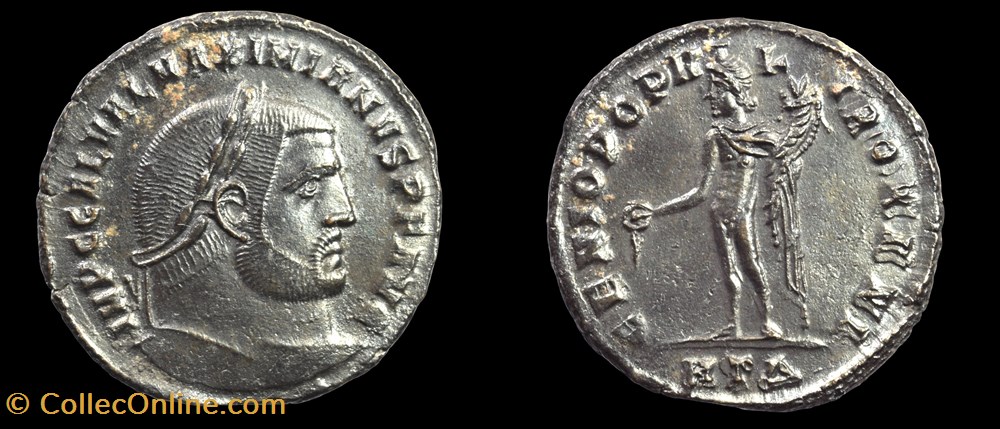 305-307 CE, Galerius, Genio, mint of Heraclea coins ancient to romans imperial and republican 305 307 ce galerius genio mint of heraclea