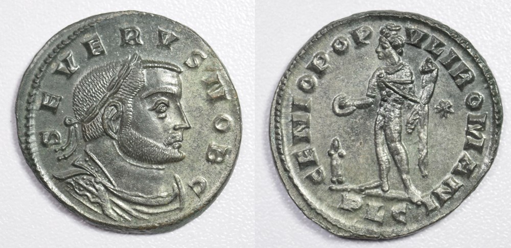 305-306 Severus II, Lugdunum Mint coins ancient to romans imperial and republican 305 306 severus ii lugdunum mint