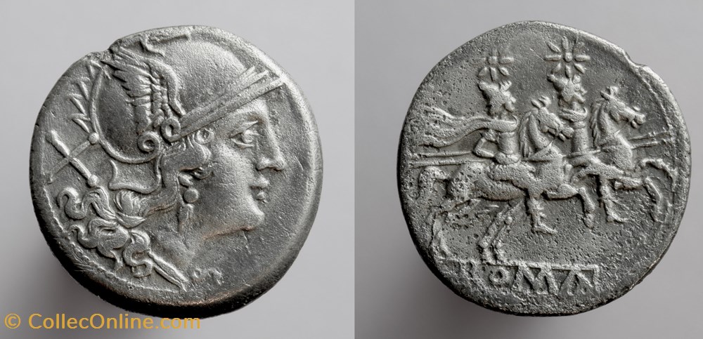 Denarius 77a (Not in Crawford) coins antique b to roman republican imperial denarius 77a not in crawford