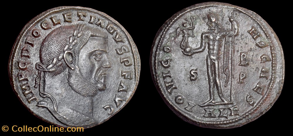 304-305 CE, Diocletian IOVI CONS CAES follis coins ancient to romans imperial and republican 304 305 ce diocletian iovi cons caes follis