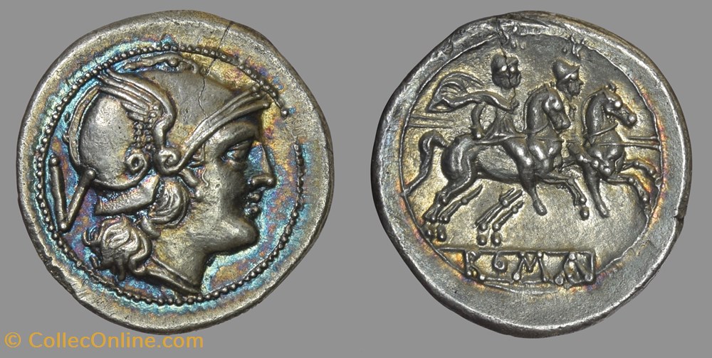 RRC 44/6, Group 5 quinarius coins ancient to romans imperial and republican rrc 44 6 group 5 quinarius