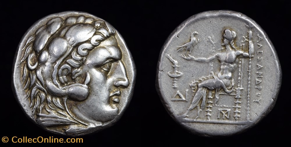 Alexander of Macedon - Tetradrachm of Amphipolis coins antique b to greek alexander of macedon tetradrachm of amphipolis