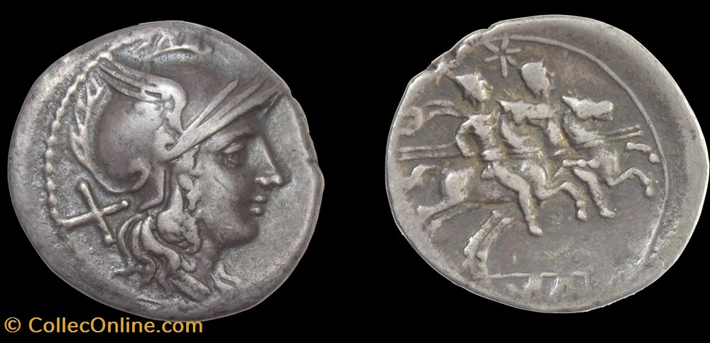 coins antique b to roman republicain imperial denarius crawford 55 1 extremely rare