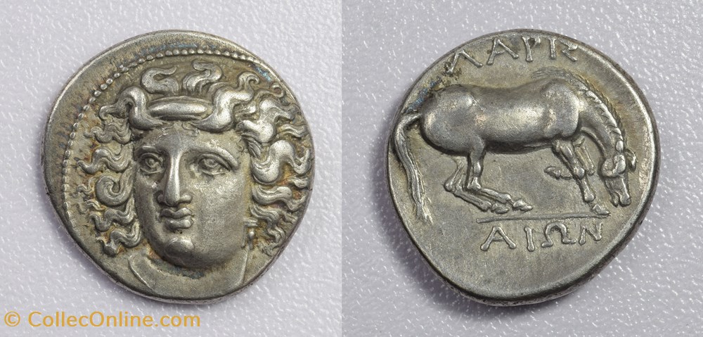 Drachm of Larrisa coins ancient to greek drachm of larrisa