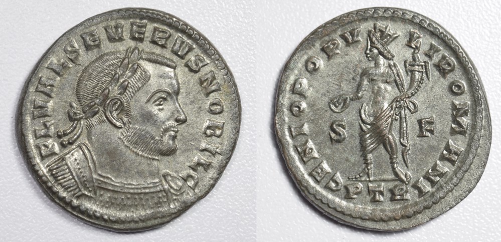 305-306 Severus II, Trier Mint coins ancient to romans imperial and republican 305 306 severus ii trier mint