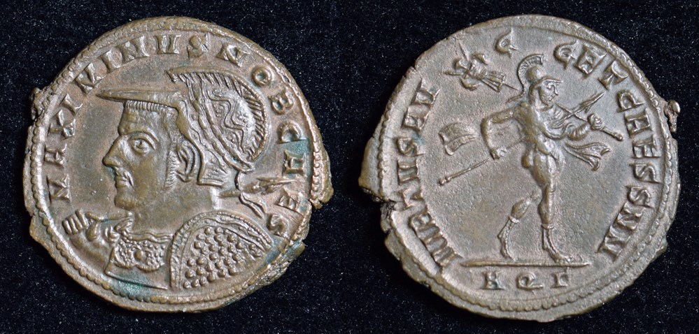305-306 CE Maximinus II Follis coins ancient to romans imperial and republican 305 306 ce maximinus ii follis