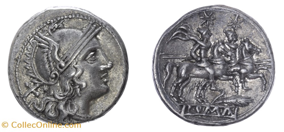 Wheat ear series denarius, RRC 72/3 Sicily coins antique b to roman republican imperial wheat ear series denarius rrc 72 3 sicily