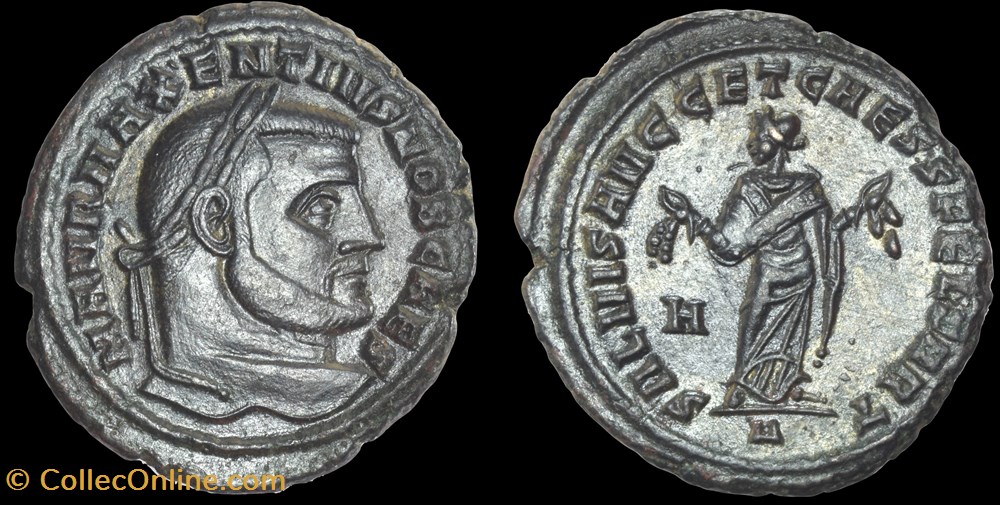 306 AD, Maxentius as Caesar, Carthage Mint RIC 51a coins ancient to romans imperial and republican 306 ad maxentius as caesar carthage mint ric 51a