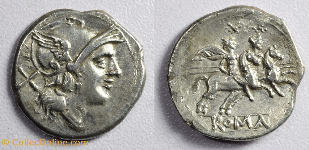 RRC 44/5 Group 7 (Limp Tail) coins ancient to romans imperial and republican rrc 44 5 group 7 limp tail