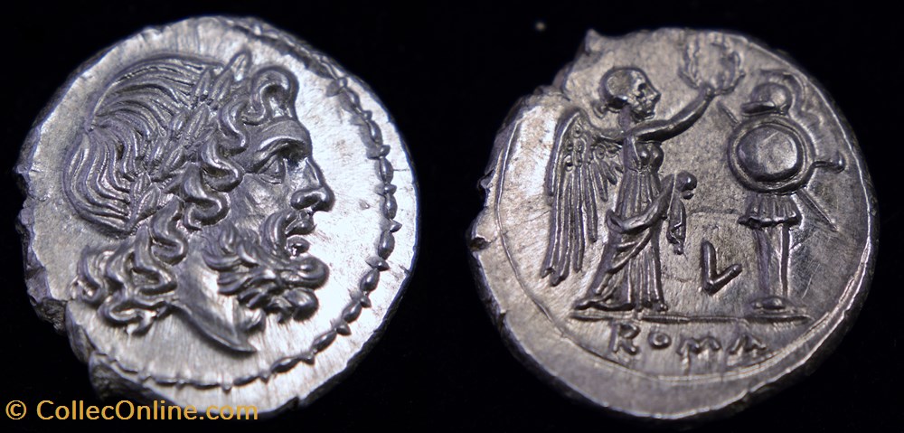 Victoriatus of Luceria RRC 97/1a, with scraggly hair coins antique b roman republican imperial victoriatus of luceria rrc 97 1a with scraggly hair