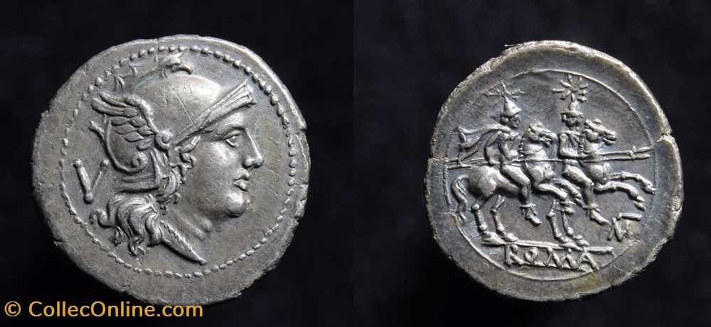 MT Monogram, Quinarius, Crawford 103/2a coins ancient to romans imperial and republican mt monogram quinarius crawford 103 2a