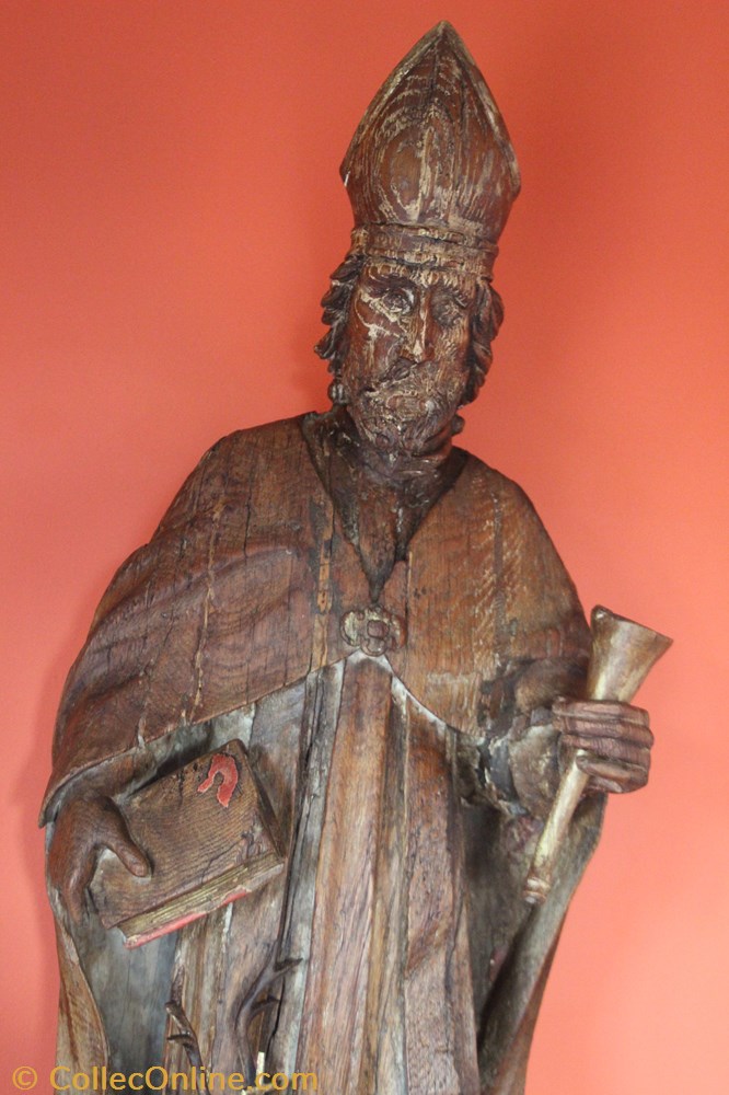 Statue en bois 3 patrimoine religieux objet de culte souvenir statue en bois