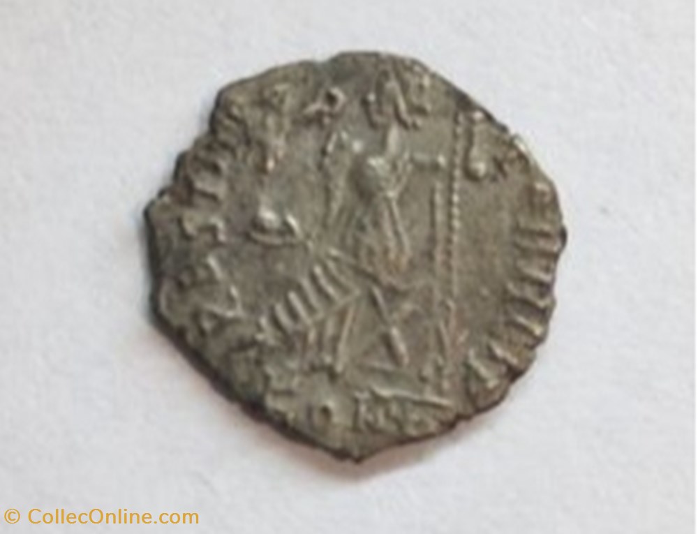 monnaie antique av jc ap silique de jovin atelier arles