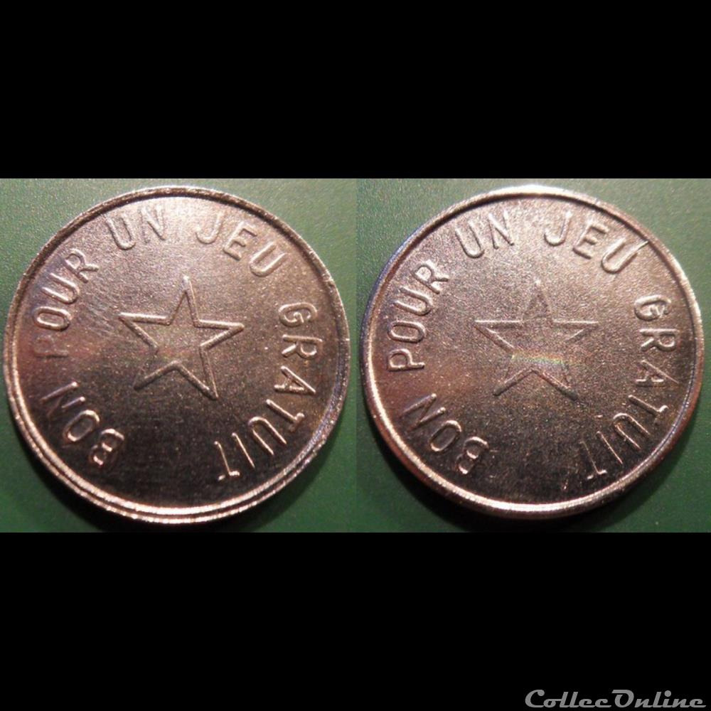 monnaie mereaux j jeton jeux bon pour un jeu gratuit