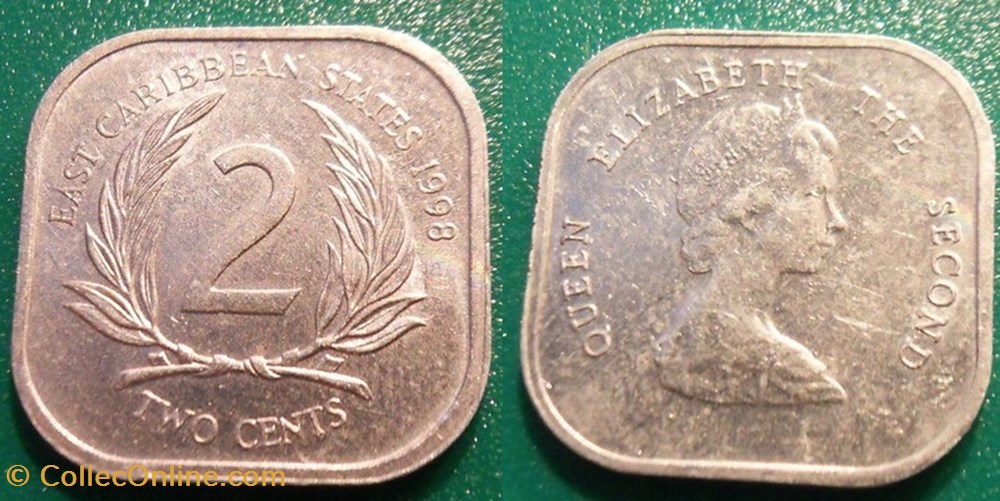 2 Cents 1998 monnaie monde 2 cents 1998