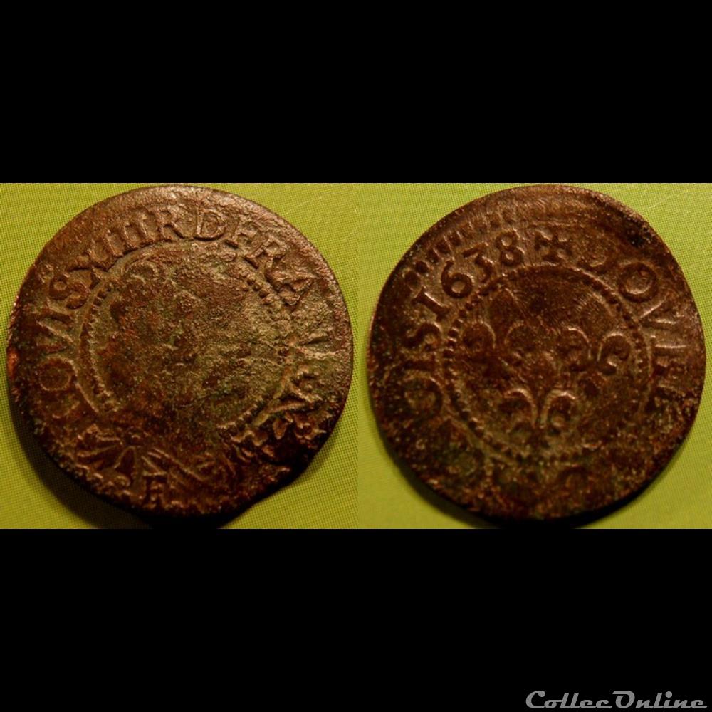 monnaie france royale g1 louis xiii tours