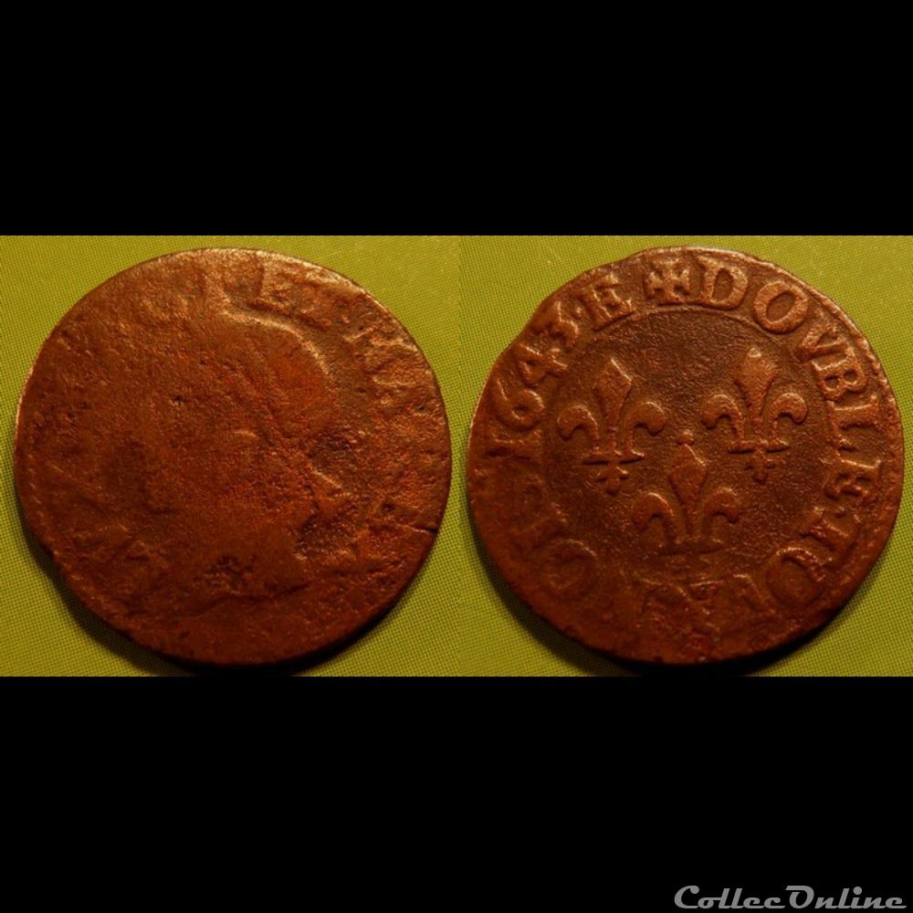 monnaie france royale g1 louis xiii tours
