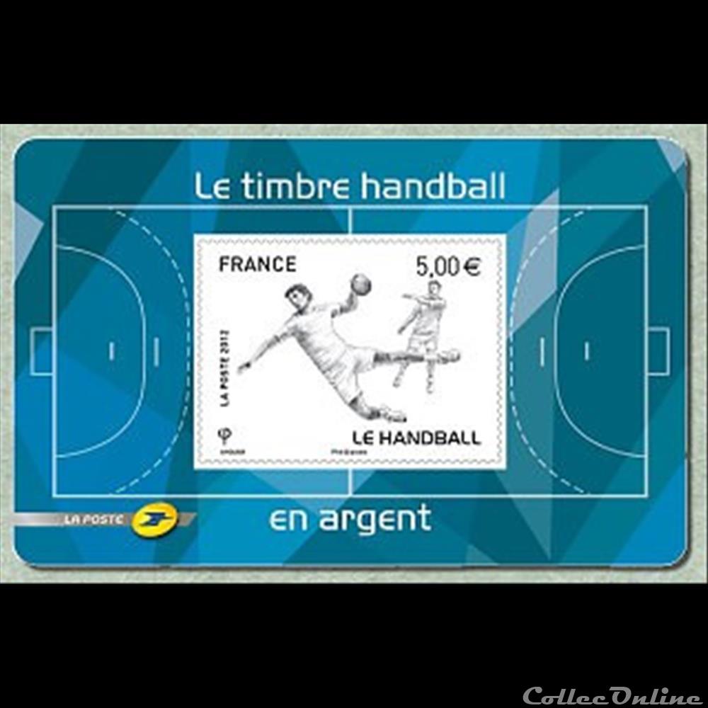 france assignat 2012 le timbre hand ball