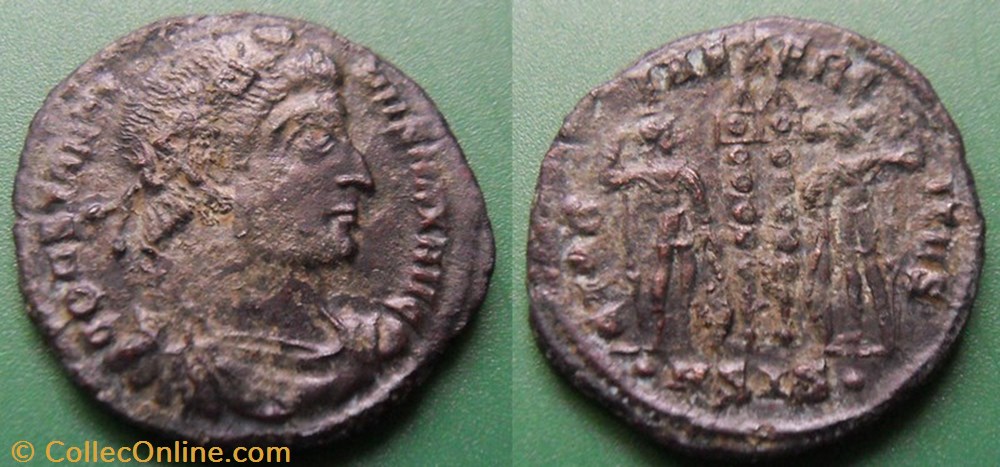 G- Le Bas Empire Constantin I Follis monnaie antique av jc ap romaine republicaine imperiale g le bas empire constantin i follis