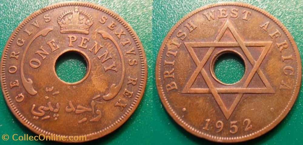 1 Penny 1952 monnaie monde 1 penny 1952