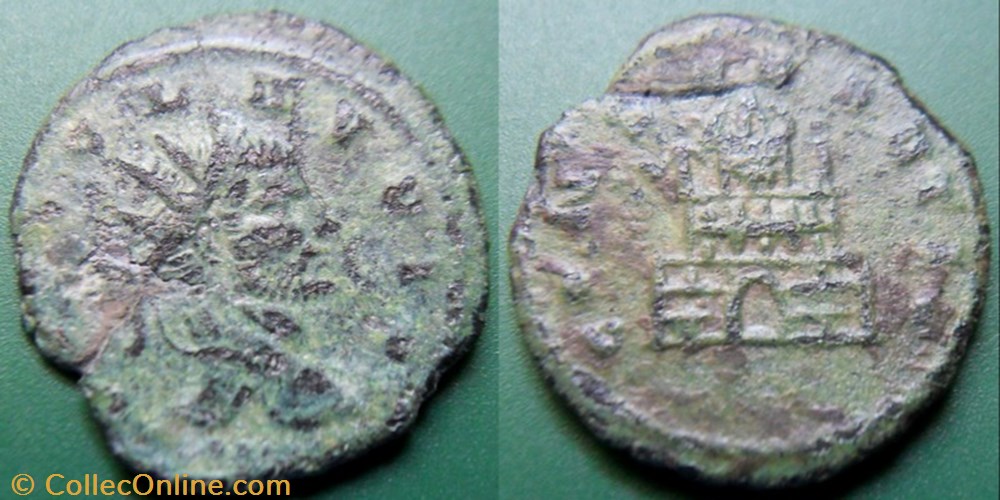 F- L'Anarchie Militaire Claude II le Gothique Antoninien monnaie antique av jc ap romaine republicaine imperiale f anarchie militaire claude ii le gothique antoninien