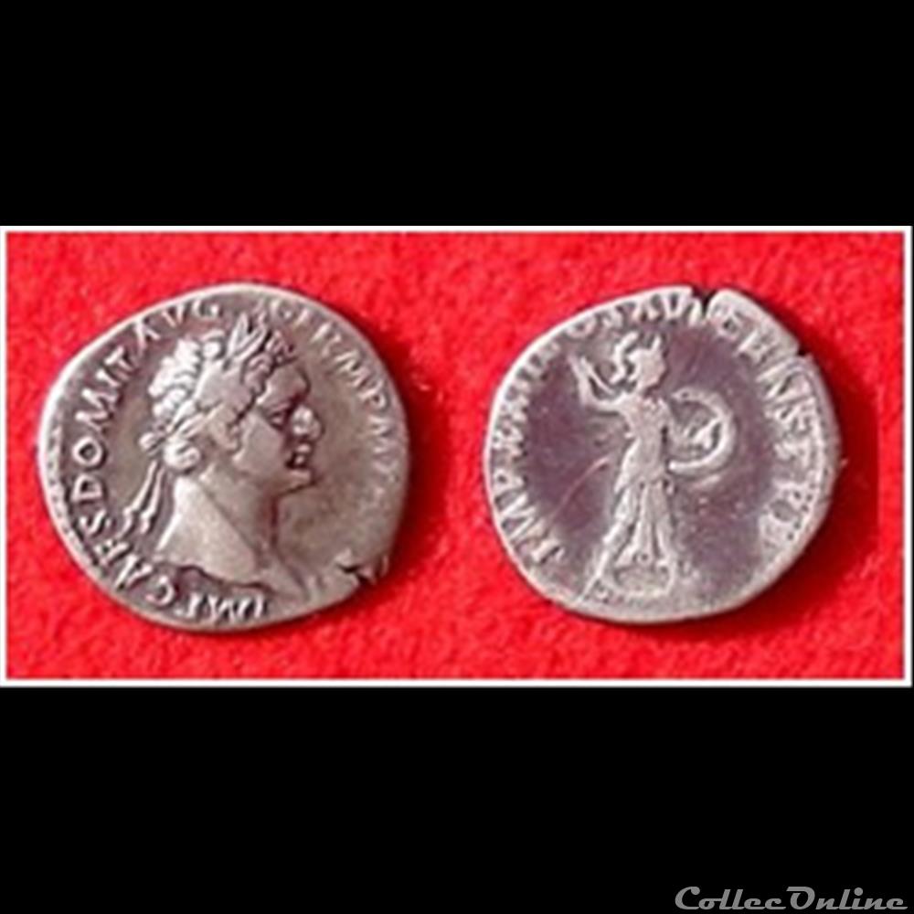 B4 Flaviens Domitien monnaie antique romaine b4 flaviens domitien