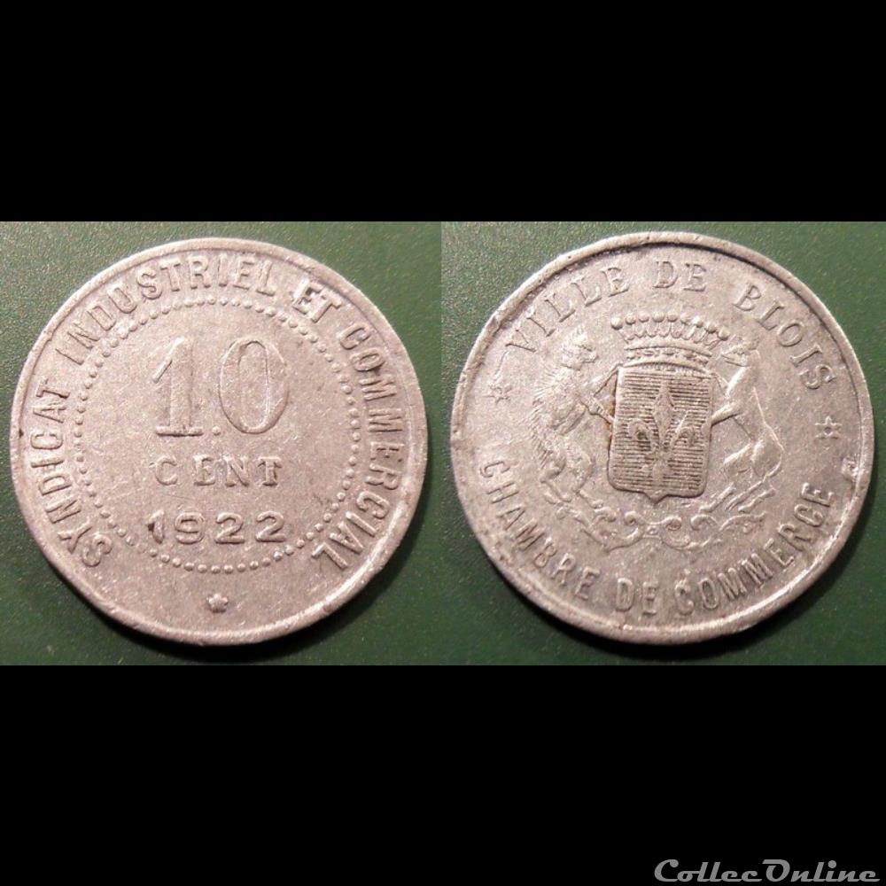 p- MN Blois 10 C. 1922 Al Elie:10.6 monnaies paranumismatique jetons poids p mn blois 10 c 1922 al elie 10 6