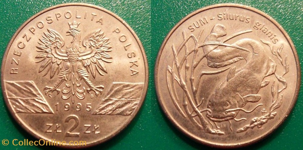 2 Zloty 1995 monnaies monde pologne 2 zloty 1995