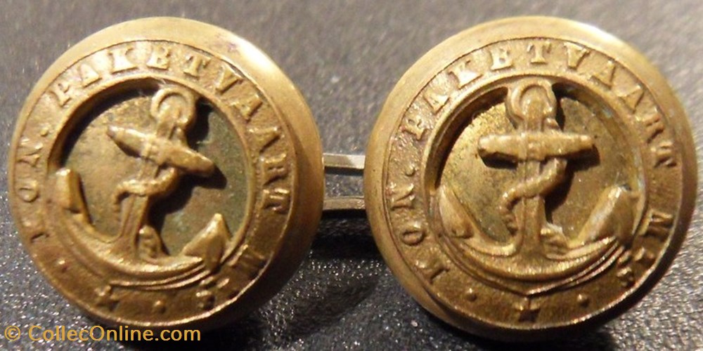 Boutons Compagnie maritime KPM divers boutons compagnie maritime kpm