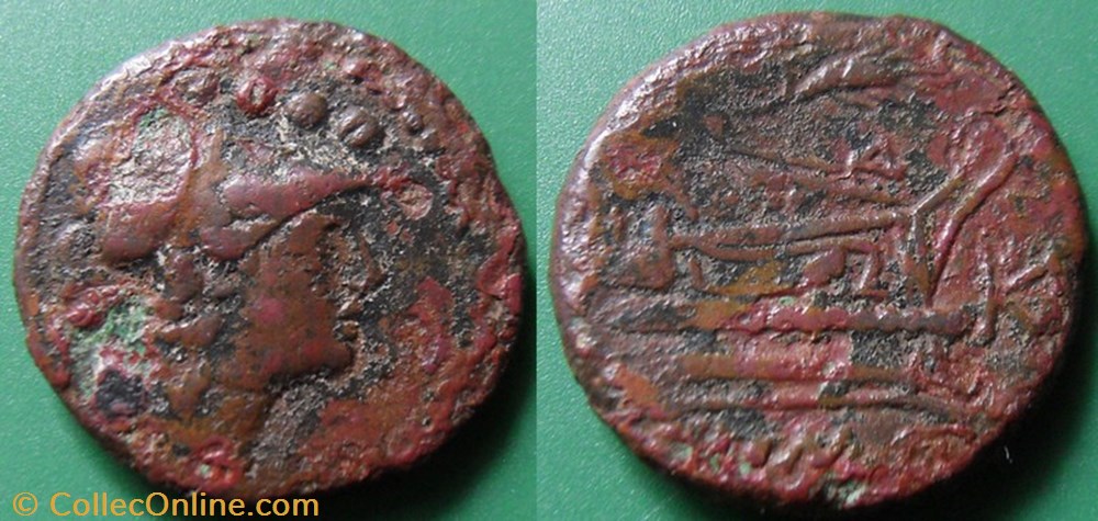 monnaie antique av jc ap romaine republicaine imperiale a la republique sicile triens