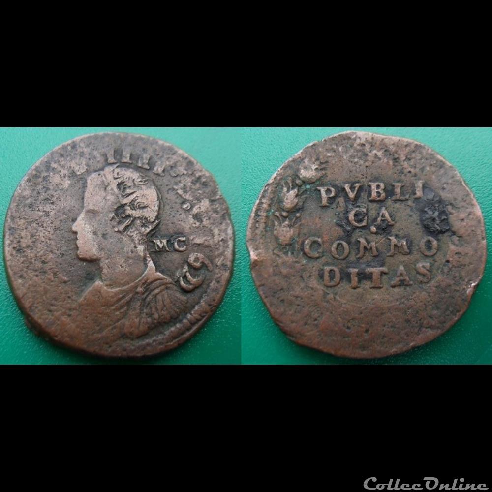Espagne 1 Publica 1622 monnaie monde espagne 1 publica 1622