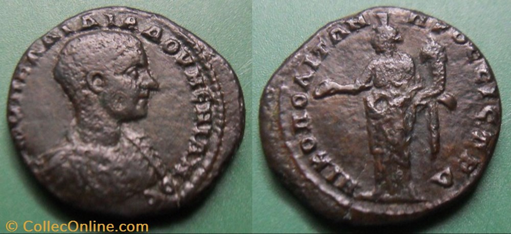 monnaie antique av jc ap romaine republicaine imperiale e les severes diadumenien mesie nicopolis diassaria