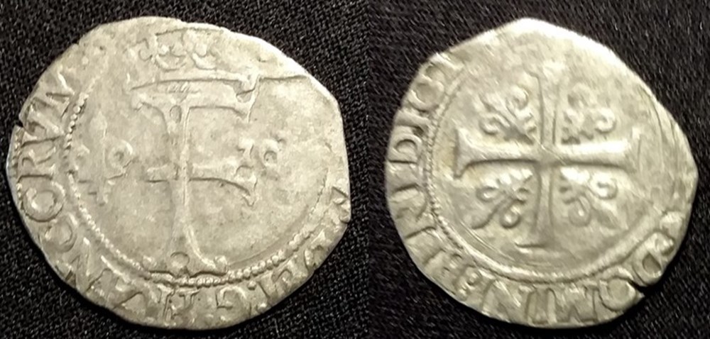 C2 François I Dizain Franciscus monnaies europe medievale france royales c2 francois i dizain franciscus